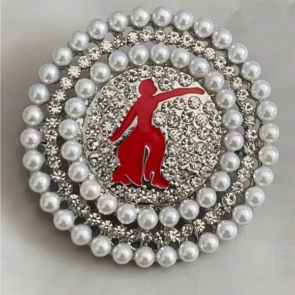 Sorority Paraphernalia Brooch for Women 1913 Del-ta Brooch Pin NEW - Picture 4 of 4